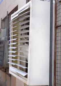 玻璃鋼直接式方型負壓風(fēng)機尺寸有1020*1020*400mm